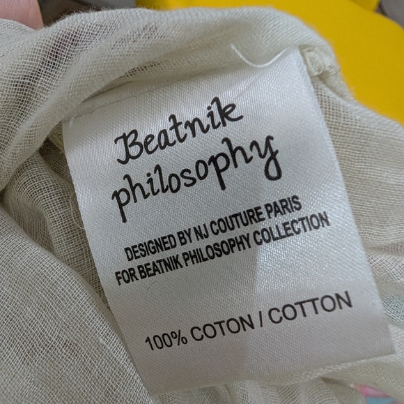 Anthropologie BAROK PARIS Mixed Print Tier Cotton Dress New With Tags Size Large - Picture 9 of 10